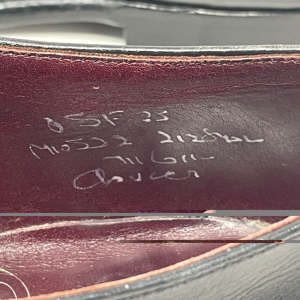 Church's Masterclass Custom Grade Men's Black Leather Oxford Dress Shoes Sz 9.5 - Picture 10 of 14